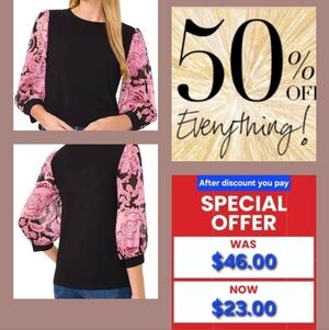 50% Off Listed Price You Pay Only $23.00 Bundle For Offer☆☆☆☆NWOT Size XL